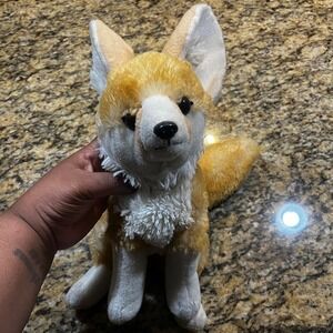 Wild Republic Fennec Fox Plush Stuffed Animal Tan White 19 Inch Large Ears Tail